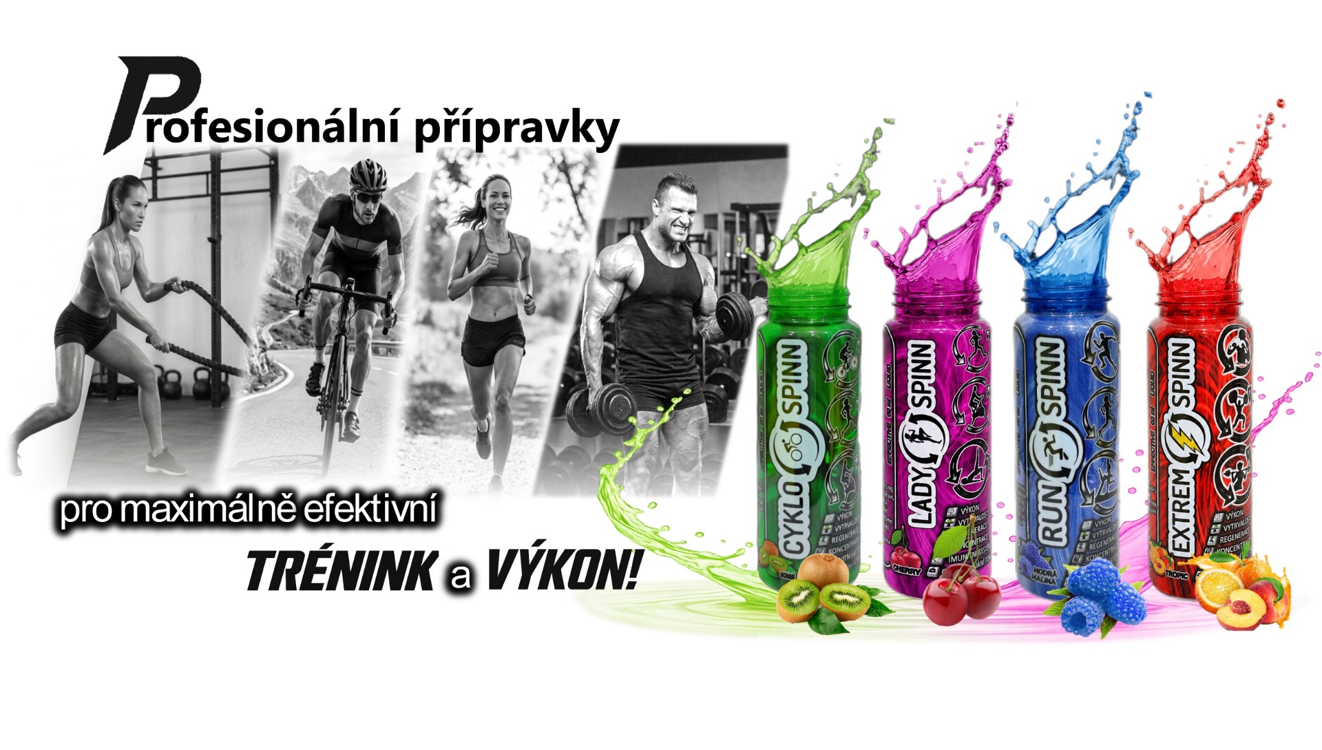 profesionální přípravky značky Cyklo-spinn